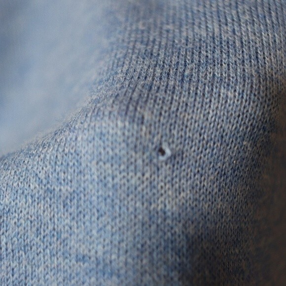 Banana Republic Light Blue Cotton Wells Scoop Neck Top XL - Picture 8 of 13